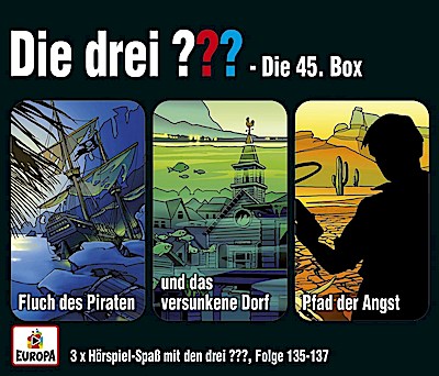 Die drei ??? - 3er Box 45 (Folgen 135, 136, 137)