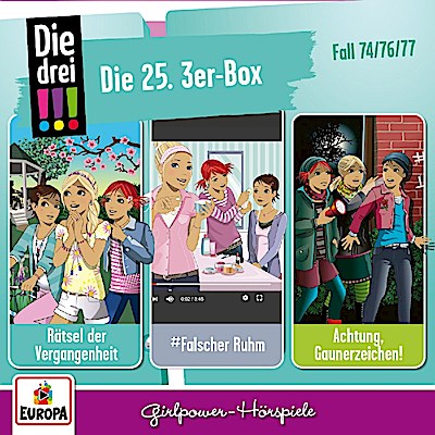 Die drei !!! - 25. Box (F.74,76,77)