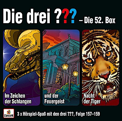 Die drei ??? Box 52. (Folgen 157 - 159)