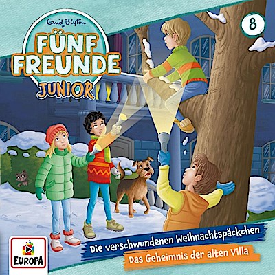 Fünf Freunde Junior 08: Die verschwundenen Weihnachtspäckchen / Das Geheimnis der alten Villa