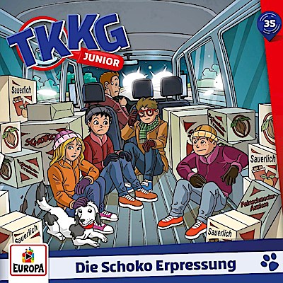 TKKG Junior - Die Schoko Erpressung, 1 Audio-CD