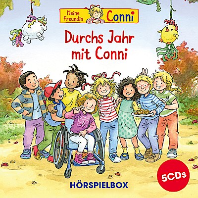Durchs Jahr mit Conni (5CD-Hörspielbox)