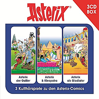 Asterix - 3-CD Hörspielbox Vol. 1
