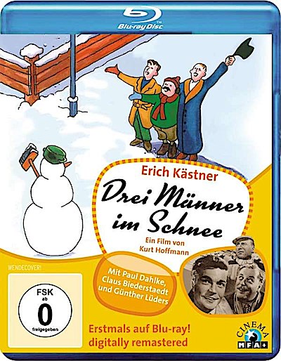 Drei Männer im Schnee