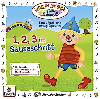 1,2,3 im Sauseschritt, 1 Audio-CD, 1 Audio-CD