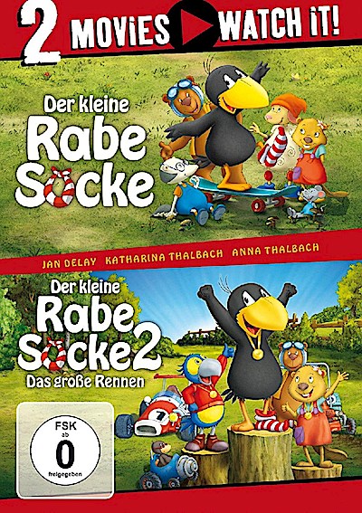 Der kleine Rabe Socke & Der kleine Rabe Socke 2 - Das große Rennen