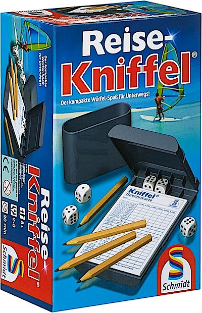 Reise-Kniffel mit Zusatzblock