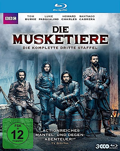 Die Musketiere. Staffel.3, 3 Blu-ray