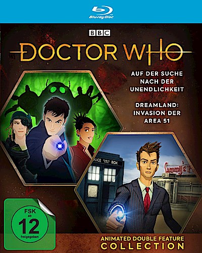 Doctor Who - Auf der Suche nach der Unendlichkeit & Dreamland: Invasion der Area 51