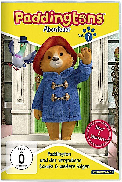 Paddingtons Abenteuer. Vol.1, 1 DVD