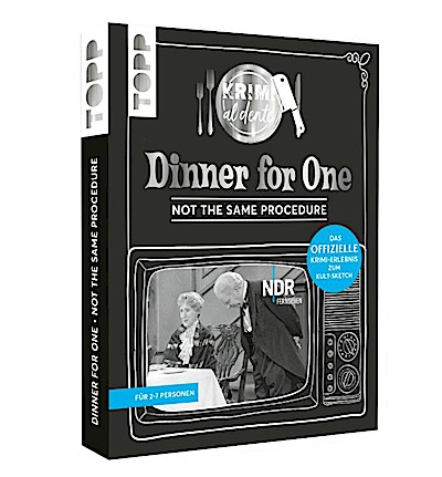 Krimi al dente - Dinner for One: Not the same procedure. Das offizielle Krimi-Erlebnis zum Kult-Sketch