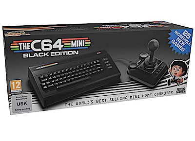 C64 Mini  Black Edition (ohne Netzteil)