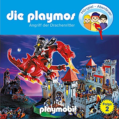Die Playmos - Angriff der Drachenritter, 1 Audio-CD