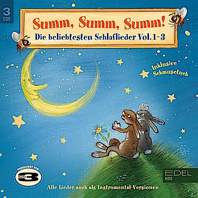 Schlaflieder-Box,Vol. 1-3 inkl. Schmusetuch