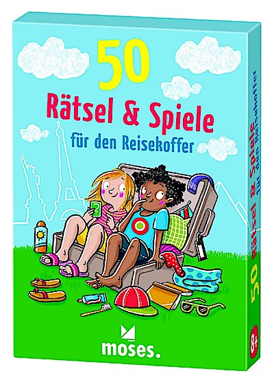 50 Rätsel & Spiele für den Reisekoffer