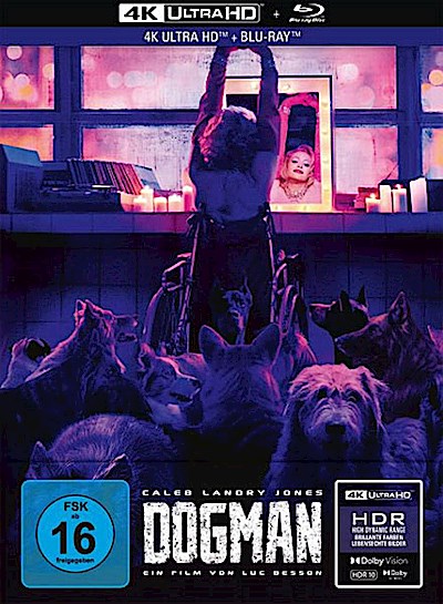 DogMan, 1 4K UHD-Blu-ray + 1 Blu-ray (2-Disc Limited Collector’s Edition im Mediabook,Cover B)