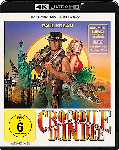 Crocodile Dundee, 1 4K UHD-Blu-ray + 1 Blu-ray