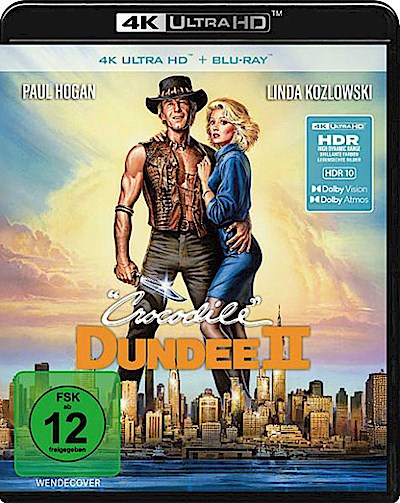 Crocodile Dundee II, 1 4K UHD-Blu-ray + 1 Blu-ray