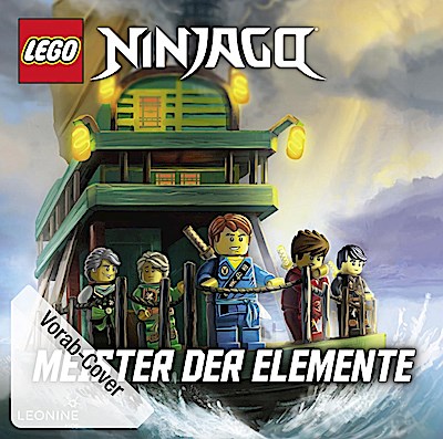 LEGO Ninjago - Meister der Elemente. Tl.1, 1 Audio-CD