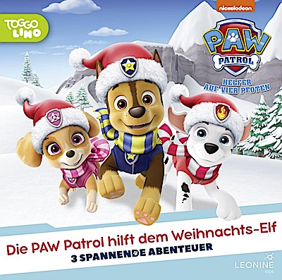 Die Paw Patrol hilft dem Weihnachts-Elf