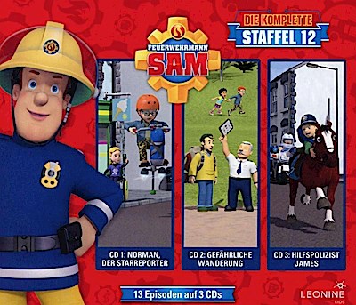 Feuerwehrmann Sam - Staffel 12 Hörspielbox