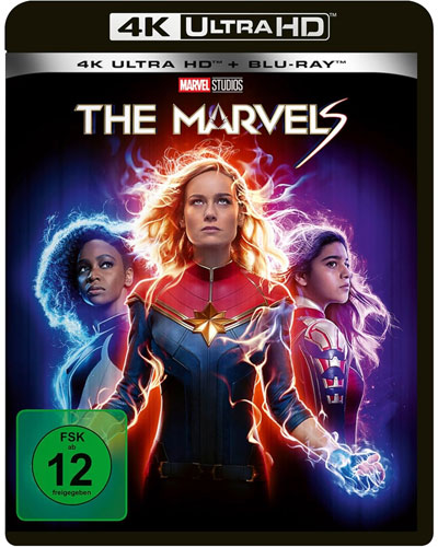 The Marvels UHD + Blu-ray