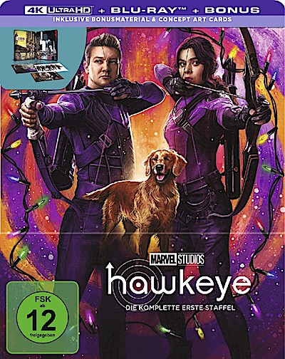 Hawkeye. Staffel.1, 2 4K UHD-Blu-ray + 2 Blu-ray (Limited Steelbook)