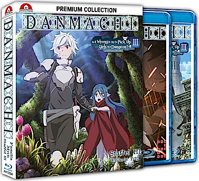 DanMachi - Is It Wrong to Try to Pick Up Girls in a Dungeon? - Staffel 3 - Gesamtausgabe - Premiumbox - Blu-ray
