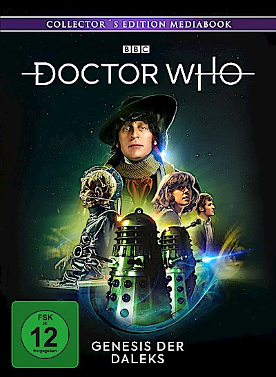 Doctor Who - Vierter Doktor - Genesis der Daleks, 1 Blu-ray + 2 DVD (Limited Mediabook)