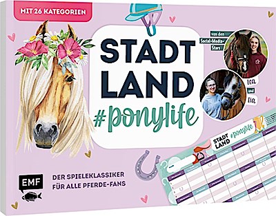 Stadt, Land, # ponylife - Der Spieleklassiker für alle Pferde-Fans