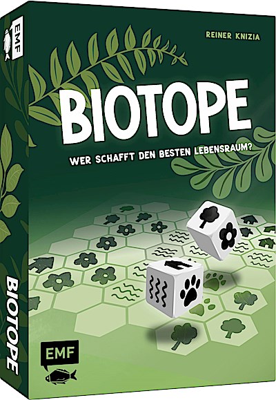 Würfelspiel: Biotope - Wer schafft den besten Lebensraum?