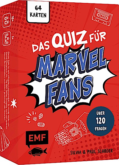 Kartenspiel: Das inoffizielle Quiz für Marvel-Fans