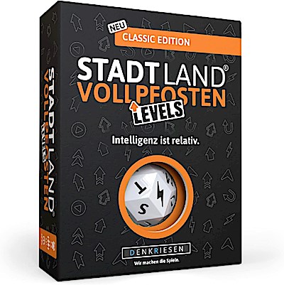 DENKRIESEN - STADT LAND VOLLPFOSTEN® - Levels - CLASSIC EDITION - "Intelligenz ist relativ"