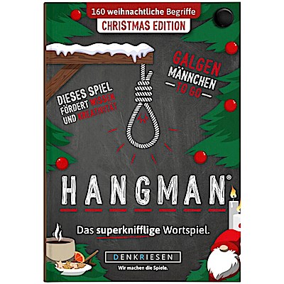 DENKRIESEN - HANGMAN® - CHRISTMAS EDITION - "Alle Jahre wieder."