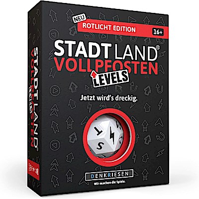 DENKRIESEN - STADT LAND VOLLPFOSTEN® - Levels - ROTLICHT EDITION "Jetzt wird’s dreckig."