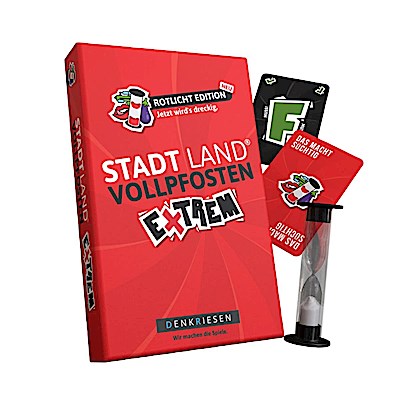 DENKRIESEN - STADT LAND VOLLPFOSTEN® - Extrem - ROTLICHT EDITION - "Jetzt wird’s dreckig."