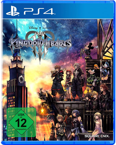 Kingdom Hearts III, 1 PS4-Blu-Ray-Disc