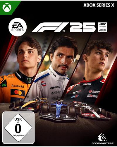 EA Sports F1 25, 1 Xbox Series X-Blu-ray Disc