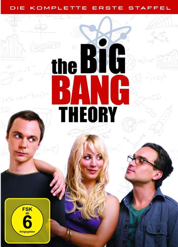 The Big Bang Theory. Staffel.1, 3 DVDs