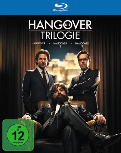 Hangover Trilogie-Box, 3 Blu-rays + Digital Copy