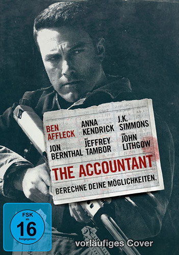The Accountant, 1 DVD, 1 DVD-Video