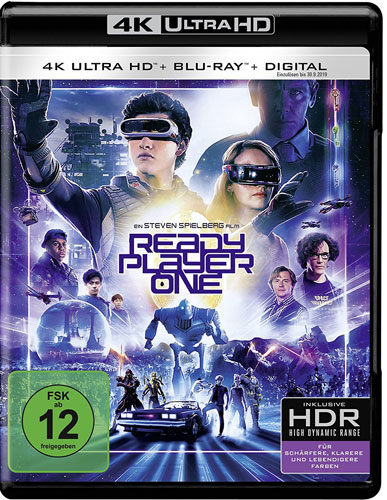 Ready Player One (UHD+BR) 2Disc Min: /DD5.1/WS  4K-Ultra  +UV
