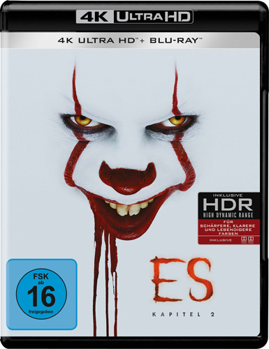 Es - Kapitel 2 (UHD) 2Disc Min: /DD5.1/WS  4K, Stephen King