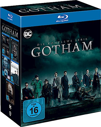 Gotham - Die komplette Serie, 18 Blu-ray