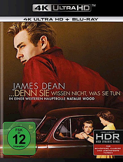 Denn sie wissen nicht, was sie tun, 1 4K UHD-Blu-ray + 1 Blu-ray