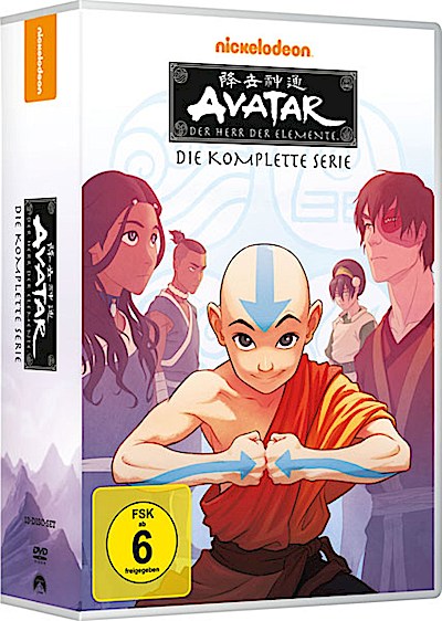 AVATAR: Der Herr der Elemente BOX (DVD)  Die komplette Serie, 13Disc