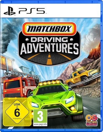 Matchbox Driving Adventures, 1 PS5-Blu-ray Disc