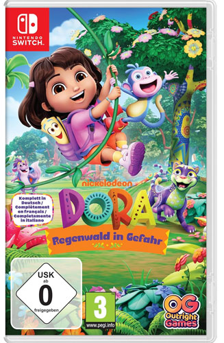 Dora Explorer im Regenwald  Switch