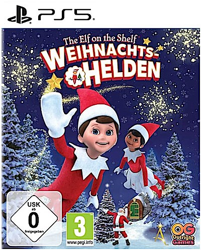 The Elf on the Shelf: Weihnachts-Helden, 1 PS5-Blu-ray Disc