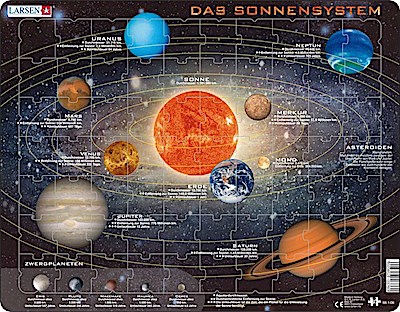 Das Sonnensystem (Kinderpuzzle)